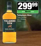 Tullamore Dew Triple Distilled Irish Whisky-750ml