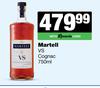 Martell VS Cognac-750ml