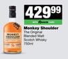 Monkey Shoulder The Original Blended Malt Scotch Whisky-750ml