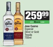 Jose Cuervo Especial Silver Or Gold Tequila-750ml Each