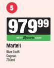 Martell Blue Swift Cognac-750ml