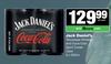 Jack Daniel's Tennessee Whisky & Coca Cola Spirit Cooler Cans-6 x 300ml Per Pack