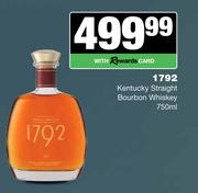 1792 Kentucky Straight Bourbon Whisky-750ml