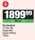 The Glenlivet 18 Year Old Single Malt Scotch Whisky-750ml