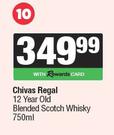 Chivas Regal 12 Year Old Blended Scotch Whisky-750ml