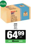 Spar Butter Brick-500g