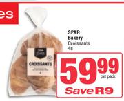 Spar Bakery Croissants-4s  Per Pack