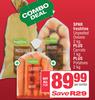 Spar Freshline Unpeeled Onion 2Kg, Carrots 1Kg & Potatoes 2Kg-For All Per Combo