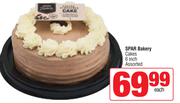 Spar Bakers Cakes 6 Inch Assorted