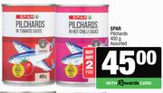 Spar Pilchards Assorted-For 2 x 400g