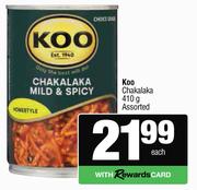 koo Chakalaka Assorted-410g