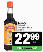 Colman's Holbrooks Worcester Sauce-250ml