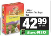 Laager Rooibos Tea Bags-80s Per Pack