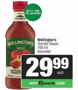 Wellington's Tomato Sauce-700ml