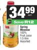 Spring Meadow 100% Fruit Juice Assorted-1.5L Each