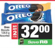 Oreo Biscuits Assorted-For Any 2 x 128.8g