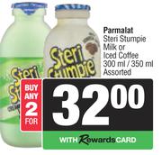 Parmalat Steri Stumpie Milk Or Iced Coffee Assorted-For 2 x 300ml/350ml