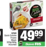 Spar Quick Cuisine Frozen Meals Assorted-320g/360g Each