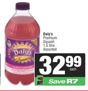 Daly's Premium Squash Assorted-1.5L