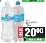 Spar Still Or Sparkling Water-For 2 x 1.5L