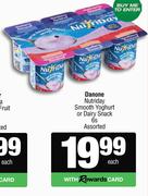 Danone Nutriday Smooth Yoghurt Or Dairy Snack-6s