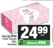 Care By Spar Facial Tissues Assorted-200s Pack