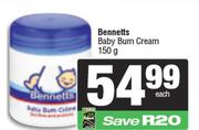 Bennetts Baby Bum Cream-150g 