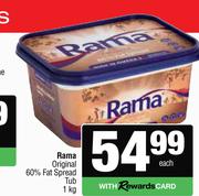 Rama Original 60% Fat Spread Tub-1kg