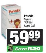 Panado Syrup Assorted-100ml 