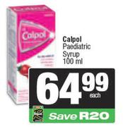 Calpol Paediatric Syrup-100ml 