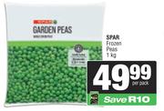 Spar Frozen Peas-1Kg Per Pack