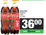 Coca Cola Regular Only-For 2 x 1.5L