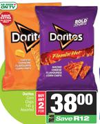 Doritos Corn Chips Assorted-For 2 x 145g