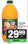 Mr Orange Squash Concentrated-2L