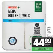 Spar Mega Roller Towels Assorted-2s