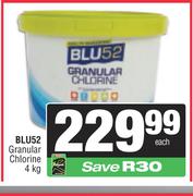 Blu 52 Granular Chlorine-4Kg