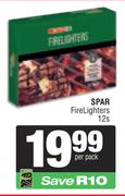 Spar Firelighters-12s Per Pack