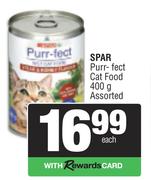 Spar Purr Fect Cat Food Assorted-400g