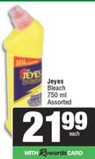 Jeyes Bleach Assorted-750ml