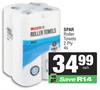 Spar Roller Towels 2 Ply-4s