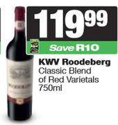 KWV Roodeberg Classic Blend Of Red Varietals-750ml