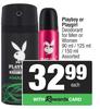 Playboy Or Playgirl Deodorant For Men Or Women-90ml/125ml/150ml