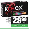 Kotex Normal Or Super Tampons-16s