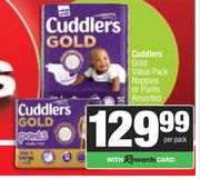 Cuddlers Gold Value Pack Nappies Or Pants Assorted-Per Pack