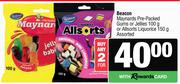 Beacon Maynards Pre-Packed Gums Or Jellies 100g Or Allsorts Liquorice 150g Assorted-For Any 2