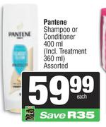 Pantene Shampoo Or Conditioner-400ml