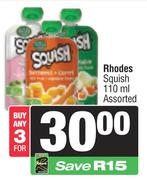 Rhodes Squish Assorted-For Any 3 x 110ml