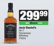 Jack Daniel's No.7 Tennessee Whiskey-750ml