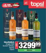 Glenfiddich Single Malt Scotch Whisky Family 750ml-Per Combo