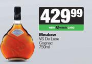 Meukow VS De Luxe Cognac-750ml